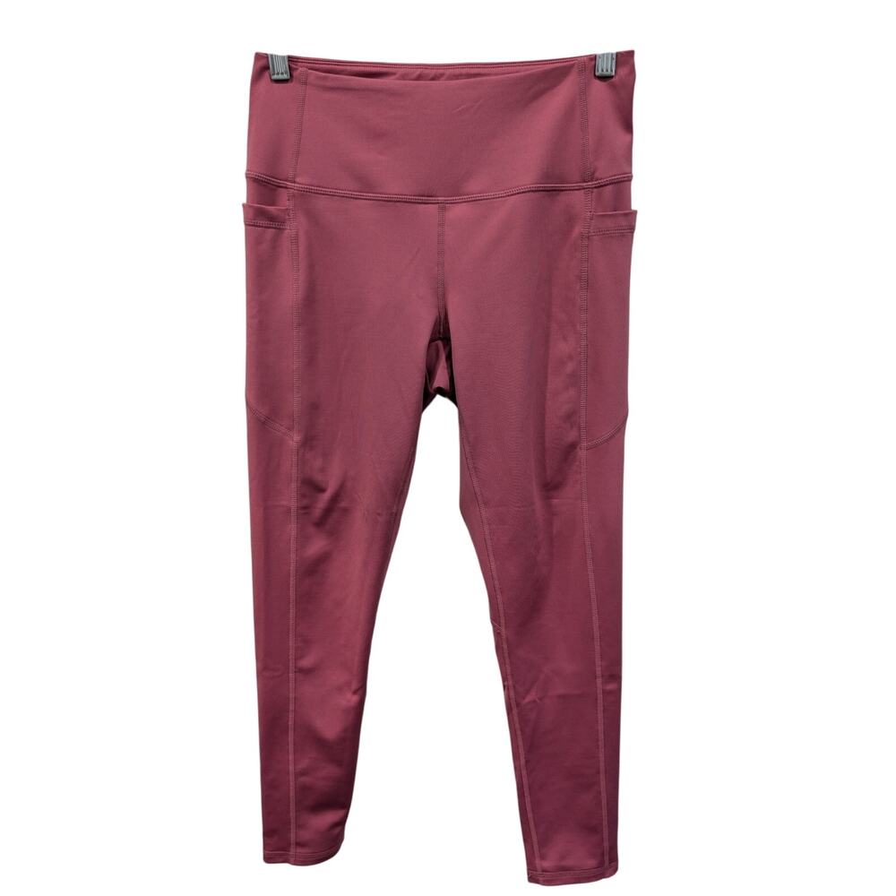 Zelle Active Workout Legging Pink Size Medium Pockets